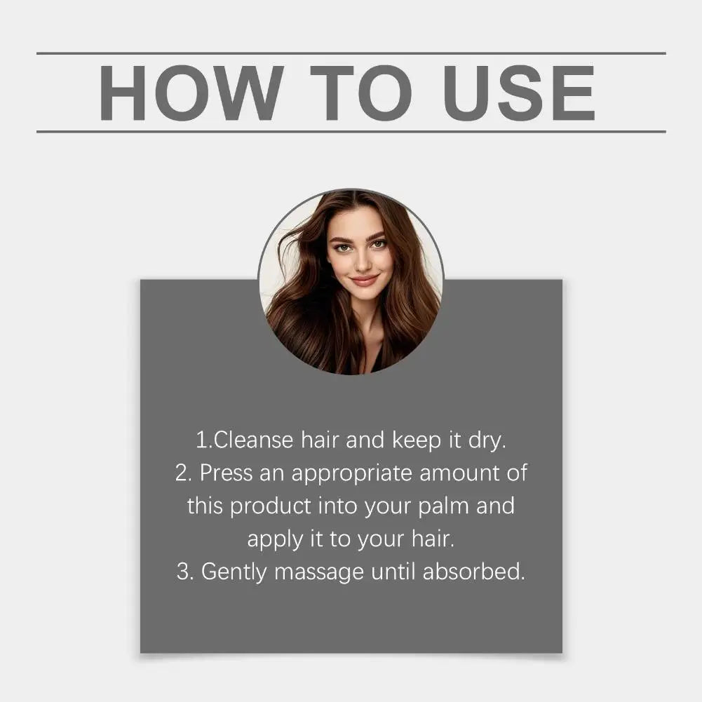 100ml Repairs Hair Cuticle Essence For All Hair Types Daily Care Improve Smoothness Soft Ultra Moisturizing Smoothing Hair Serum