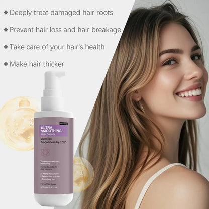 100ml Repairs Hair Cuticle Essence For All Hair Types Daily Care Improve Smoothness Soft Ultra Moisturizing Smoothing Hair Serum